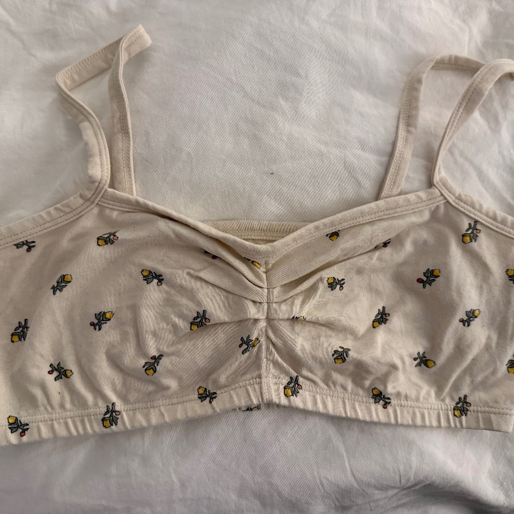 ARC ZELDA BANDEAU, yellow calico